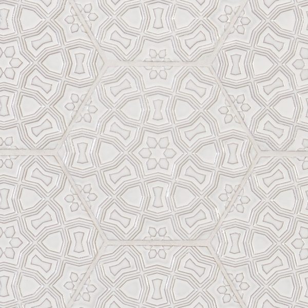 Andalucia Marrakesh (Blanco Gloss) Pattern