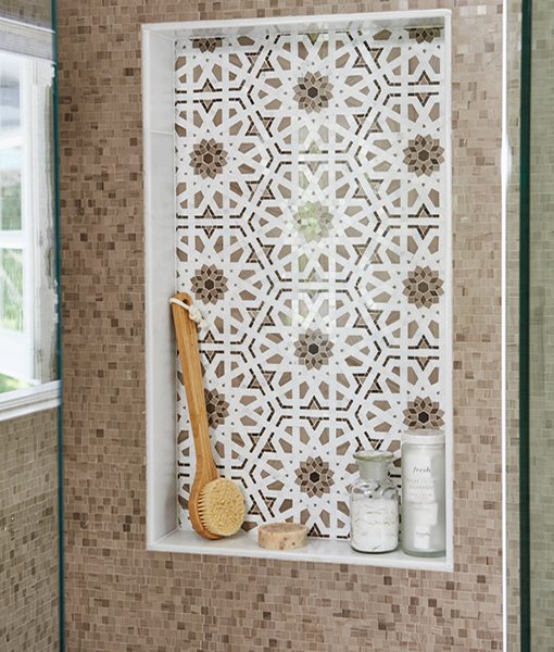 Mosaic Café & Granada Café Bathroom Mural